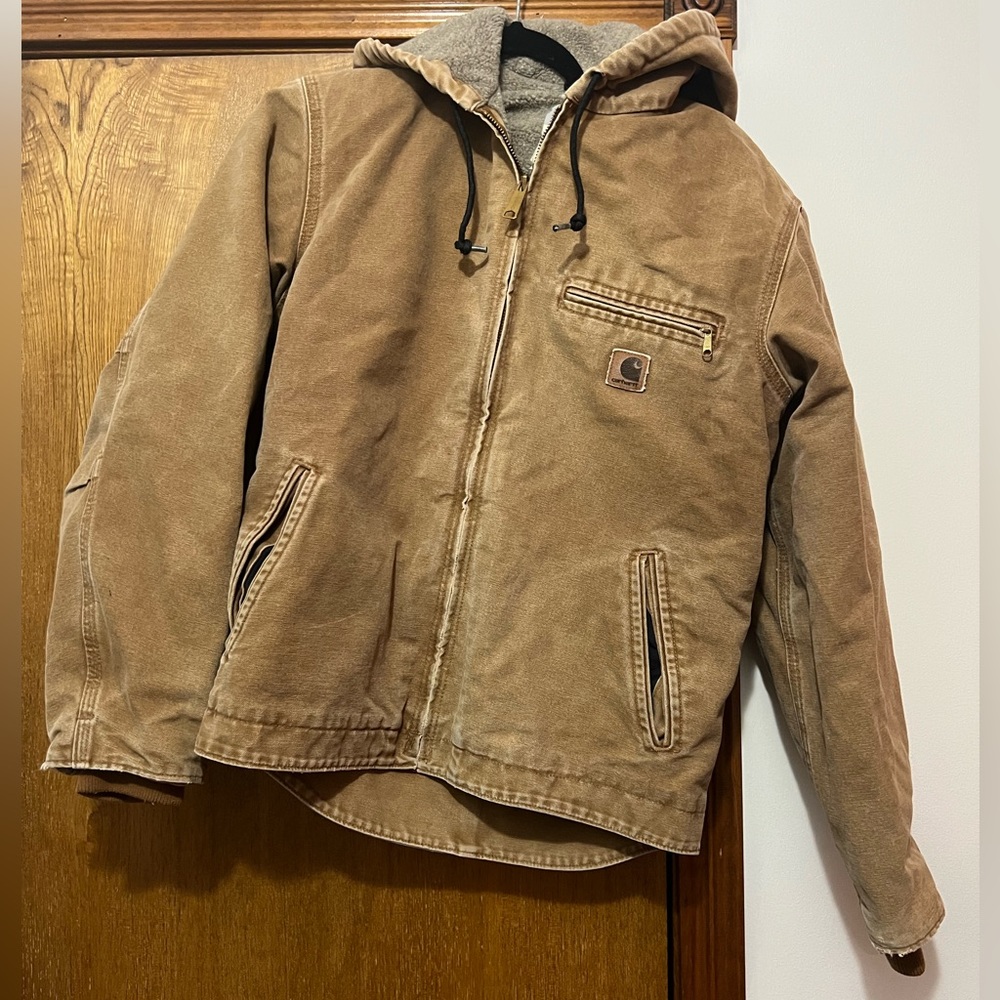 RARE VINTAGE Carhartt Sherpa Lined Coat